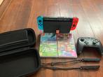 Nintendo Switch V1 met games en pro-controller, Met games, Ophalen of Verzenden, Zo goed als nieuw, Switch Original