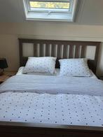Ikea Hemnes bed 160x200 met Auping spiralen, Huis en Inrichting, Slaapkamer | Bedden, Ophalen, Gebruikt, Tweepersoons, 200 cm
