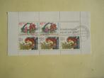 Nederland 1980 Kinderzegels Blok Nvph.1214 gestempeld, Ophalen of Verzenden, Na 1940, Gestempeld