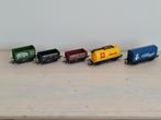 5 Hornby Treinwagons - H0, Overige merken, Gebruikt, Gelijkstroom, Wagon