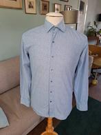 Overhemd van british indigo boordmaat 39, Blauw, Zo goed als nieuw, British indigo, Halswijdte 39/40 (M)