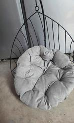 Katten Schommelstoel - Stijlvol en Comfortabel!, Ophalen, Zwart, Zo goed als nieuw, Metaal