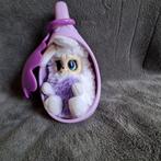 knuffeltje Bush Baby wit met paars, met slaaphuisje, Ophalen of Verzenden, Overige typen