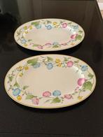 Hutschenreuter 2 vleesschalen 1 sla / broodschaal, Ophalen, Nieuw, Overige stijlen, Glas