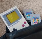 Gameboy classic + 2 games en buiktasje, Ophalen of Verzenden