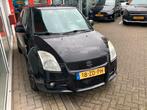 Suzuki Swift 1.6 3D Sport 2008 Zwart, Auto's, Suzuki, Origineel Nederlands, Te koop, 14 km/l, Benzine