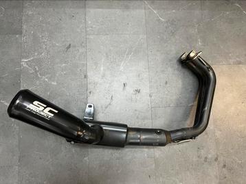 SC Project uitlaat uitlaatsysteem Yamaha XSR700 XSR 700 beschikbaar voor biedingen