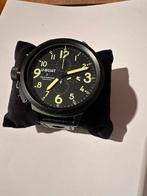 U Boat Flightdeck 7750/55, Sieraden, Tassen en Uiterlijk, Horloges | Heren, Ophalen, Leer, Staal, Polshorloge