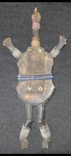 Afrikaans Houten Beeld Kralen Schelpen Namji Fertilit Doll, Ophalen of Verzenden