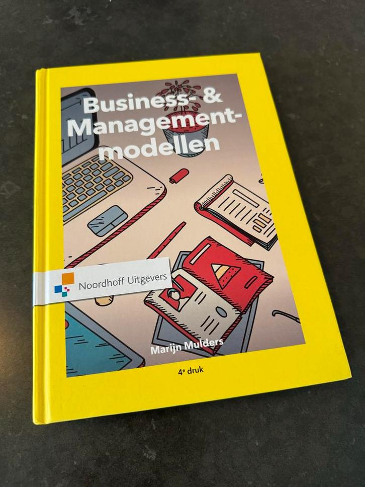Business- en Managementmodellen - Marijn Mulders, Boeken, Economie, Management en Marketing, Zo goed als nieuw, Management, Ophalen of Verzenden