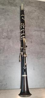 A Klarinet Antieke meer dan 100 jaar uit 71cm.geen 2 kleppen, Muziek en Instrumenten, Ophalen of Verzenden, Gebruikt, Hout, Bes-klarinet