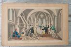 3 leuke oude prentjes van Dr Syntax door Thomas Rowlandson, Ophalen of Verzenden
