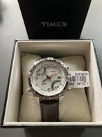 TIMEX herenhorloge nieuwprijs 169 euro, Sieraden, Tassen en Uiterlijk, Horloges | Heren, Overige merken, Leer, Staal, Polshorloge