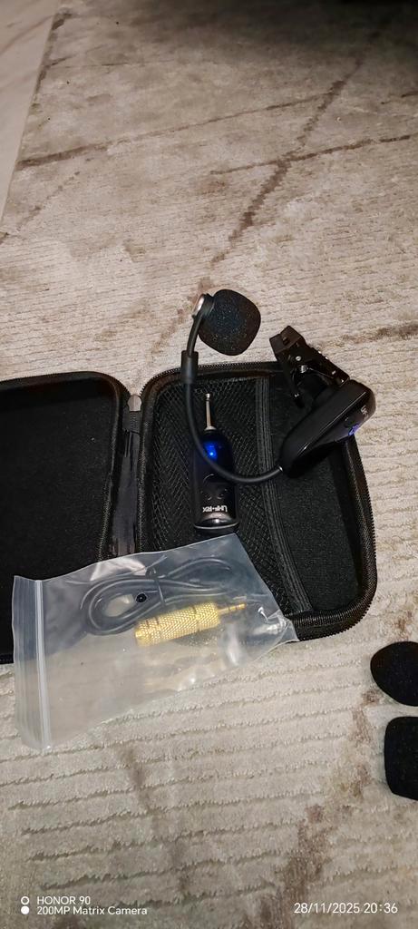 Bluetooth Microfoon voor Saxofoon/Percussie - Topkwaliteit, Muziek en Instrumenten, Microfoons, Nieuw, Instrumentmicrofoon, Draadloos