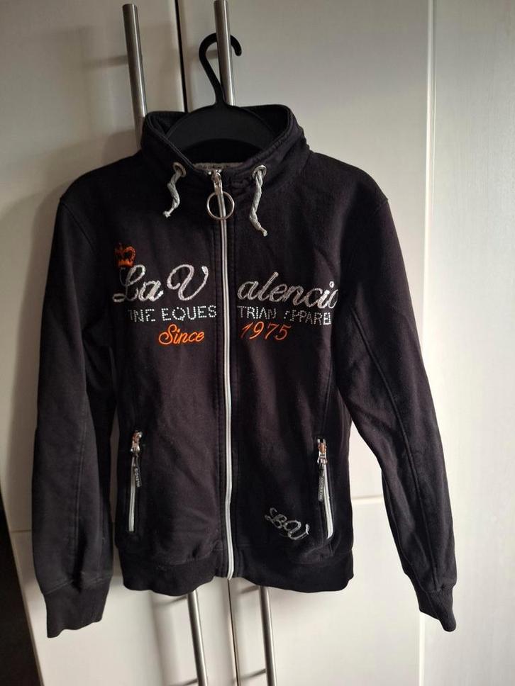 La Valencio sweaters maat 152/ xs kleur zwart, Dieren en Toebehoren, Paardrijkleding, Zo goed als nieuw, Bovenkleding, Dressuur