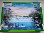Winter in Zutphen puzzel Achterhoek, Ophalen of Verzenden, 500 t/m 1500 stukjes, Zo goed als nieuw, Legpuzzel