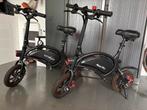 Moovway en Windgoo elektrische step met zadel 2x, Fietsen en Brommers, Steps, Ophalen of Verzenden, Zo goed als nieuw, Elektrische step (E-scooter)