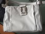 Witte schoudertas, Sieraden, Tassen en Uiterlijk, Tassen | Schoudertassen, Ophalen of Verzenden, Zo goed als nieuw, Wit