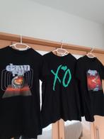 The Weeknd t-shirts Dawn FM + tour (maat S), Zwart, Ophalen of Verzenden, Gedragen, The Weeknd
