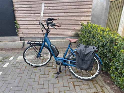 Gazelle Bloom elektrische moederfiets, Fietsen en Brommers, Fietsen | Dames | Moederfietsen, Zo goed als nieuw, Gazelle, Windscherm