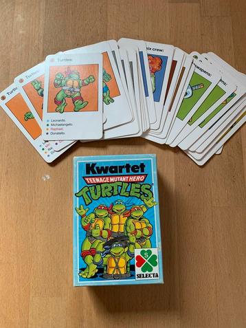 Teenage Mutant Hero Turtles kwartetspel. beschikbaar voor biedingen