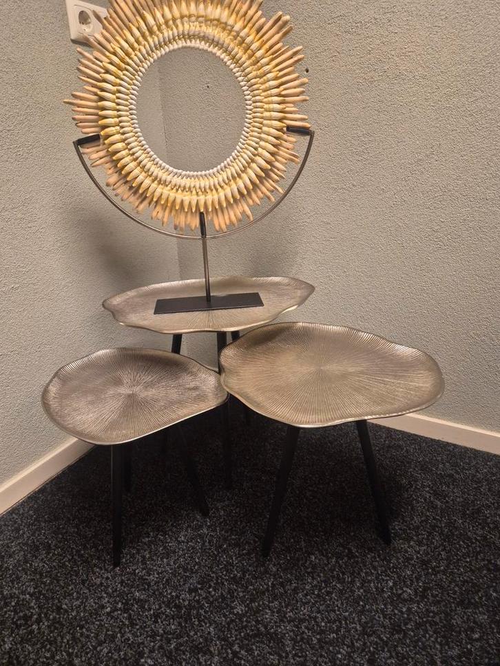 Coffee table volenta richmond interiors, Huis en Inrichting, Tafels | Bijzettafels, Zo goed als nieuw, Rond, Minder dan 55 cm