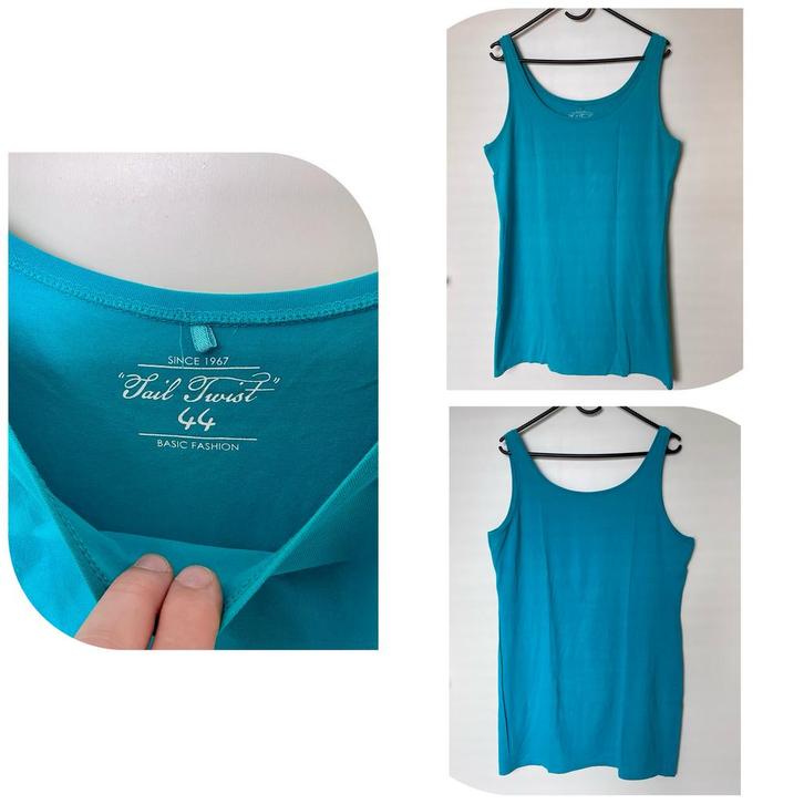 Turkooise jurkje of lang shirt, Kleding | Dames, Grote Maten, Nieuw, Jurk, Blauw, Ophalen of Verzenden