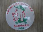 Carnavals insigne Kinderkopkes Karnaval 1986 Kaaiendonk, Carnaval, Kaaiendonk, Overige maten, Ophalen of Verzenden