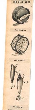 Koh-I- Noor -Vistuig van alle aard - Adv.  1952, Ophalen of Verzenden, Gebruikt