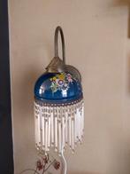 Twee Antieke Boudoir kralen kraaltjes lampen wandlampen, Antiek en Kunst, Antiek | Lampen, Ophalen