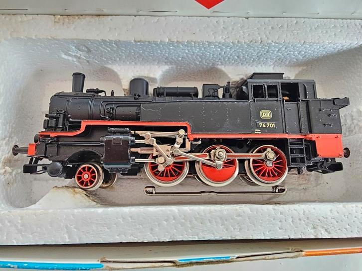 Modeltrein Ho marklin 3095, BR-74 in doos, Hobby en Vrije tijd, Modeltreinen | H0, Zo goed als nieuw, Locomotief, Wisselstroom