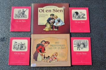 6 Mooie kinder boekjes van Ot en Sien NR 9345 beschikbaar voor biedingen