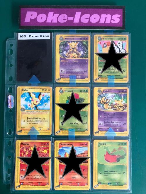 2002 WOTC Expedition (165 set), Hobby en Vrije tijd, Verzamelkaartspellen | Pokémon, Gebruikt, Meerdere kaarten, Ophalen of Verzenden