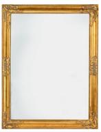 Spiegel 70x90 met gouden lijst, Huis en Inrichting, Woonaccessoires | Lijsten, Ophalen, Overige materialen, Zo goed als nieuw