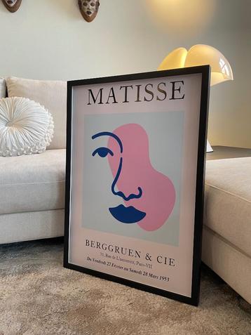 Matisse kleur gezicht Poster 50x70 cm let op alleen de poste beschikbaar voor biedingen
