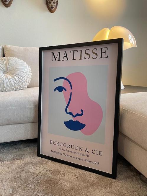 Matisse kleur gezicht Poster 50x70 cm let op alleen de poste, Verzamelen, Posters, Nieuw, Rechthoekig Staand, Verzenden
