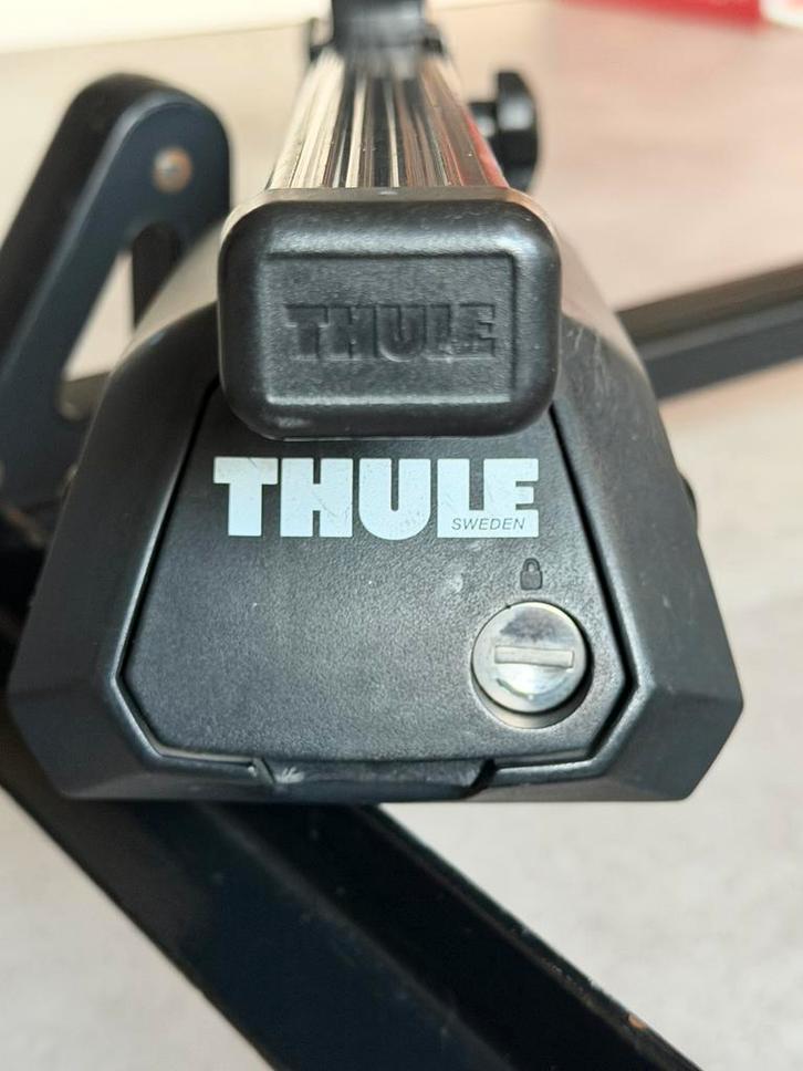 Thule Rapid dakdragers, evt met laddersteunen en ladderrol., Auto diversen, Dakdragers, Gebruikt, Ophalen