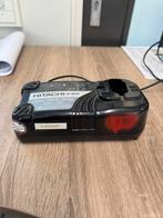 Hitachi 18v Li-ion oplader met 2 accu’s, Doe-het-zelf en Verbouw, Gereedschap | Handgereedschap, Ophalen of Verzenden, Gebruikt