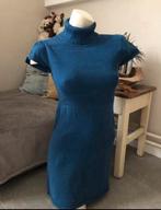 Tom Tailor jurk met kol xs, Blauw, Ophalen of Verzenden, Zo goed als nieuw, Maat 34 (XS) of kleiner