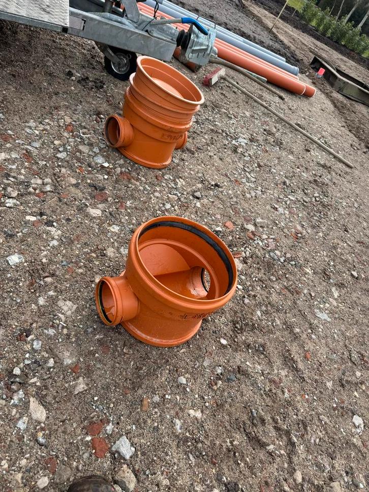 Inspectieput / Ontstoppingsput, Doe-het-zelf en Verbouw, Buizen en Afvoer, Nieuw, Afvoer, Pvc, Minder dan 2 meter, 80 mm of meer