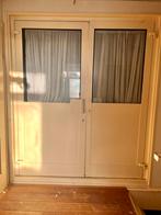 Aluminium pui met 2 deuren 195x222 (bxh) horeca type, Doe-het-zelf en Verbouw, Kozijnen en Schuifpuien, Ophalen, Gebruikt, Deurkozijn