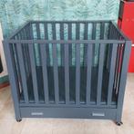 Box Bopita antraciet + wieltjes + boxzak + boxkleed, Kinderen en Baby's, Boxen, Ophalen, Zo goed als nieuw, Boxkleed