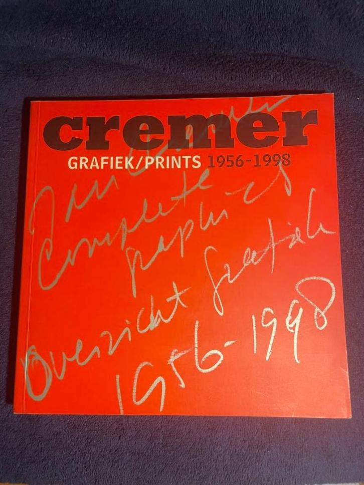 Boek: Cremer – Freddy de Vree en Babette Sijmons., Boeken, Kunst en Cultuur | Beeldend, Zo goed als nieuw, Schilder- en Tekenkunst