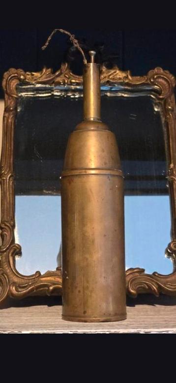 Antieke Frans koperen instrument €35 beschikbaar voor biedingen