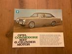 Folder - Opel Commodore GS - Nederlandstalig, Boeken, Auto's | Folders en Tijdschriften, Ophalen of Verzenden, Opel, Zo goed als nieuw