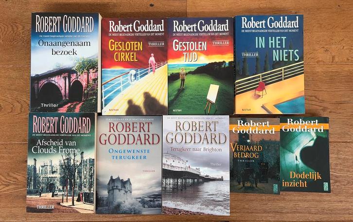 Robert Goddard boeken, Boeken, Thrillers, Zo goed als nieuw, Nederland, Ophalen of Verzenden