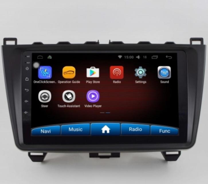 Android 14 Navigatie Mazda 6 2010 apple carplay carkit usb, Auto diversen, Autoradio's, Nieuw, Ophalen of Verzenden