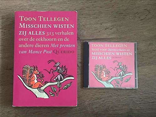 Misschien wisten zij alles - Boek en CD - Toon Tellegen, Boeken, Literatuur, Zo goed als nieuw, Nederland, Ophalen of Verzenden
