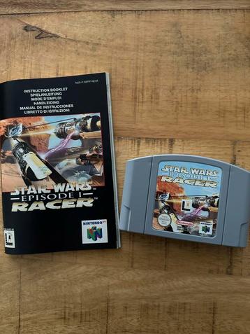 Star Wars Episode I Racer - Nintendo 64 beschikbaar voor biedingen