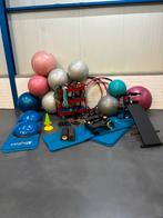 Fitness Artikelen in 1 Koop - incl Trolley & Bankje, stepper, Ophalen, Gebruikt, Buik, Dumbbell